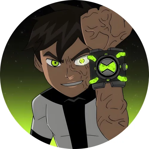 Значок Бен 10 - 50