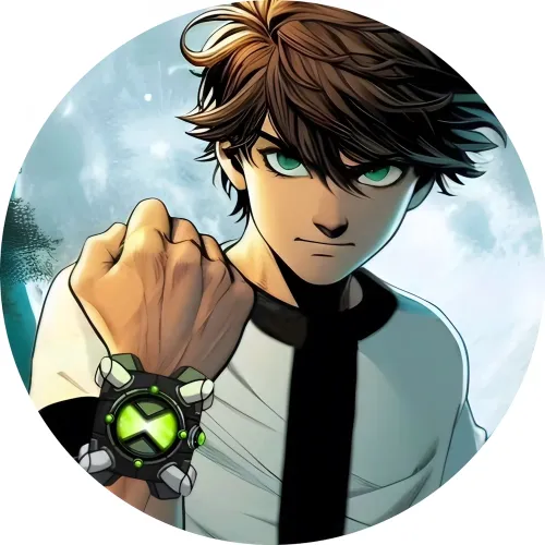 Значок Бен 10 - 52