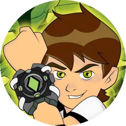 Значок Бен 10 - 54