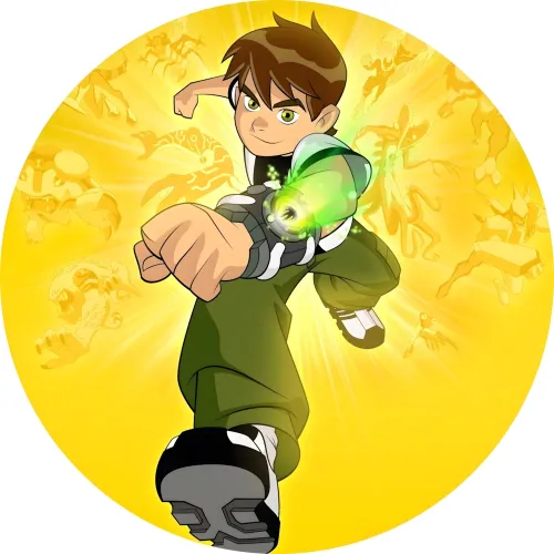 Значок Бен 10 - 55