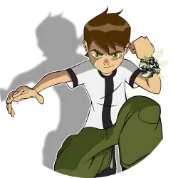 Значок Бен 10 - 58