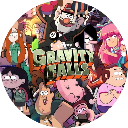 Значок Гравіті Фоллс - 01