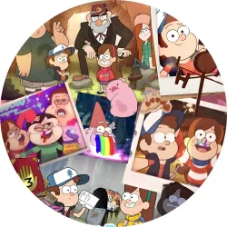 Значок Гравіті Фоллс - 04