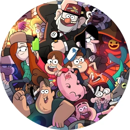 Значок Гравіті Фоллс - 05