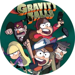 Значок Гравіті Фоллс - 06