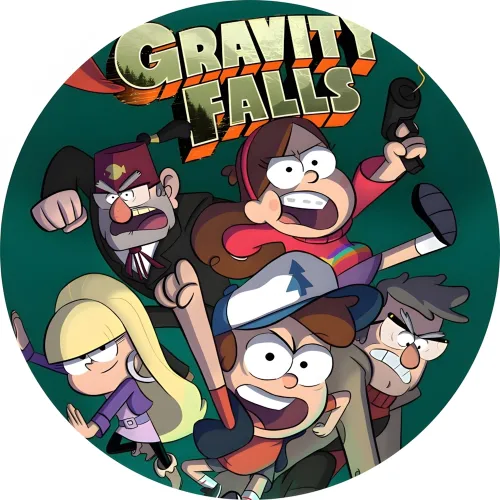 Значок Гравіті Фоллс - 06