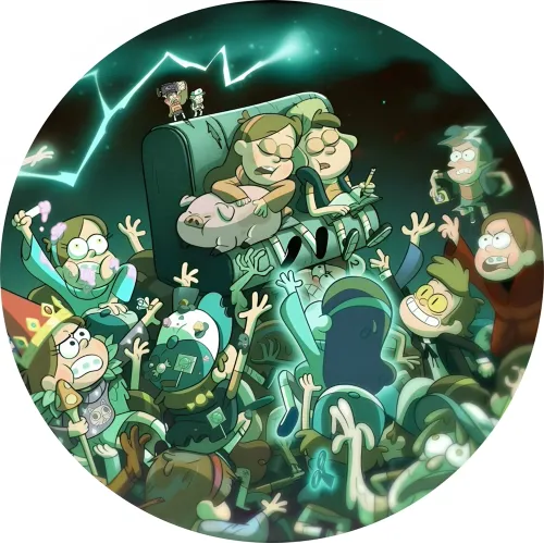 Значок Гравіті Фоллс - 07