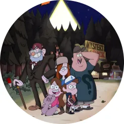 Значок Гравіті Фоллс - 09