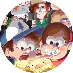 Значок Гравіті Фоллс - 11