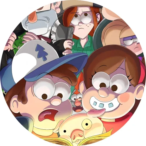 Значок Гравіті Фоллс - 11