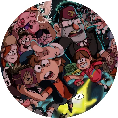 Значок Гравіті Фоллс - 13