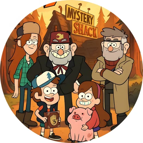 Значок Гравіті Фоллс - 14