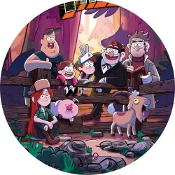 Значок Гравіті Фоллс - 17