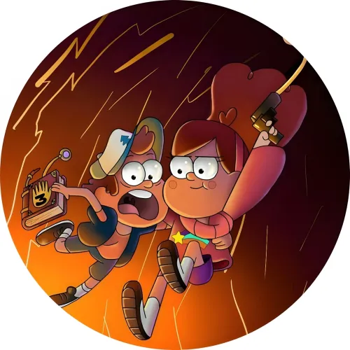 Значок Гравіті Фоллс - 19