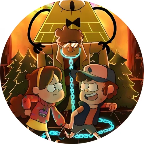 Значок Гравіті Фоллс - 20