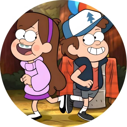 Значок Гравіті Фоллс - 21