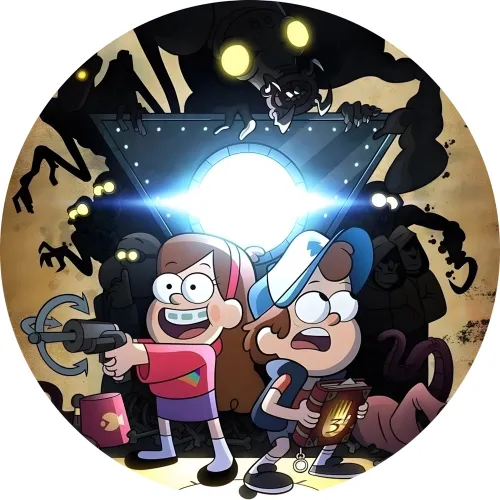 Значок Гравіті Фоллс - 25