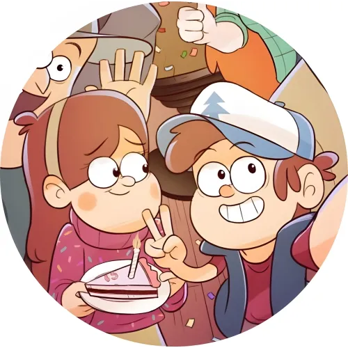 Значок Гравіті Фоллс - 27