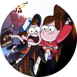 Значок Гравіті Фоллс - 28