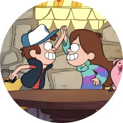 Значок Гравіті Фоллс - 30