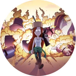 Значок Гравіті Фоллс - 54