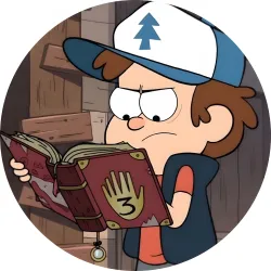 Значок Гравіті Фоллс - 59