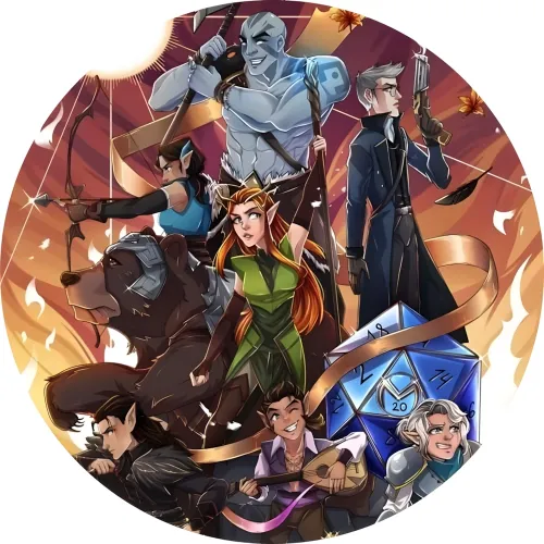 Значок Легенда про Vox Machina - 04