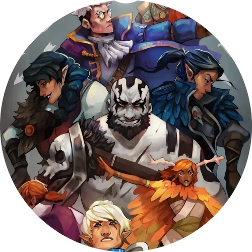 Значок Легенда про Vox Machina - 07