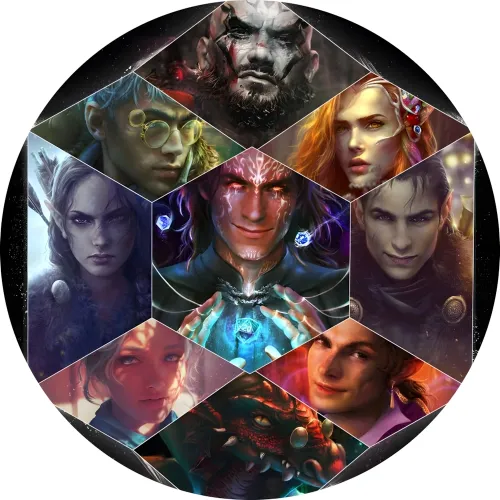 Значок Легенда про Vox Machina - 18