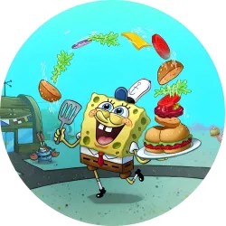 Значок Губка Боб Квадратні Штани - 02