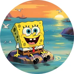 Значок Губка Боб Квадратні Штани - 06