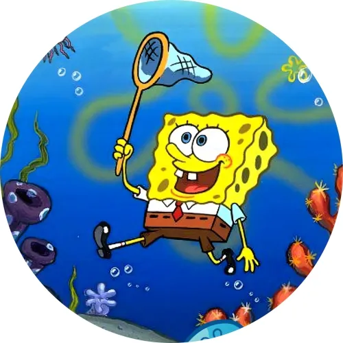 Значок Губка Боб Квадратні Штани - 07