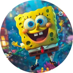 Значок Губка Боб Квадратні Штани - 12