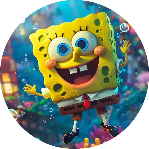 Значок Губка Боб Квадратні Штани - 12