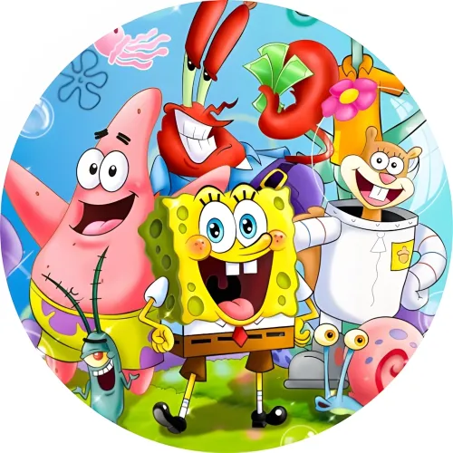 Значок Губка Боб Квадратні Штани - 90