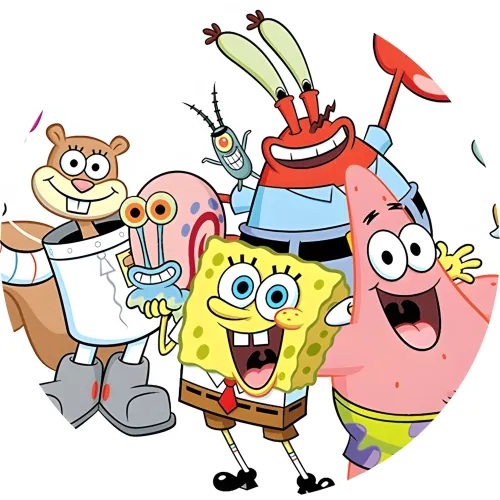 Значок Губка Боб Квадратні Штани - 95