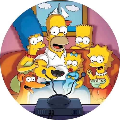 Значок Сімпсони - 01
