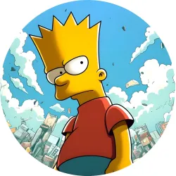 Значок Сімпсони - 02