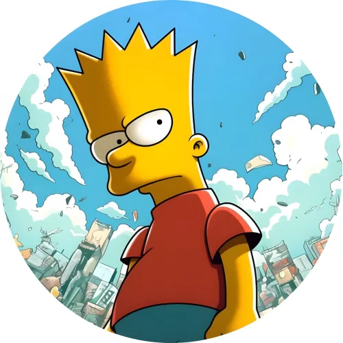 Значок Сімпсони - 02
