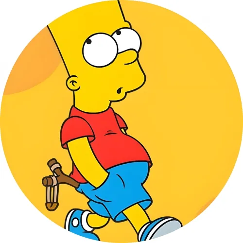 Значок Сімпсони - 04
