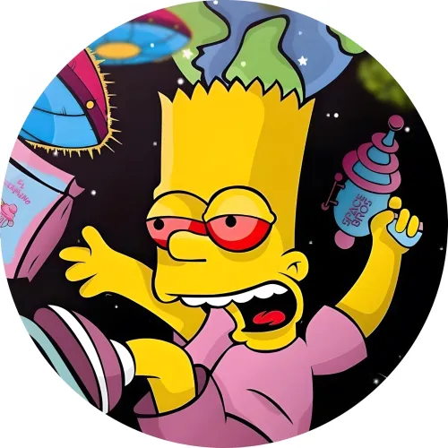 Значок Сімпсони - 06