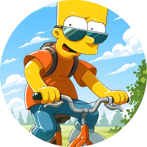 Значок Сімпсони - 10