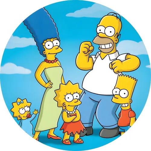 Значок Сімпсони - 12