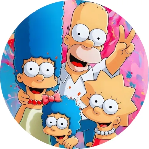 Значок Сімпсони - 14