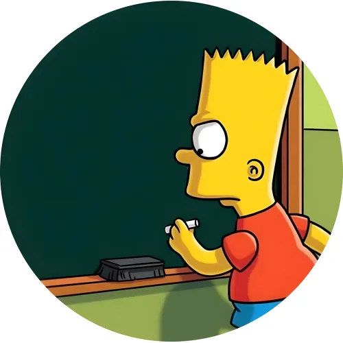 Значок Сімпсони - 16