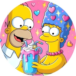 Значок Сімпсони - 18