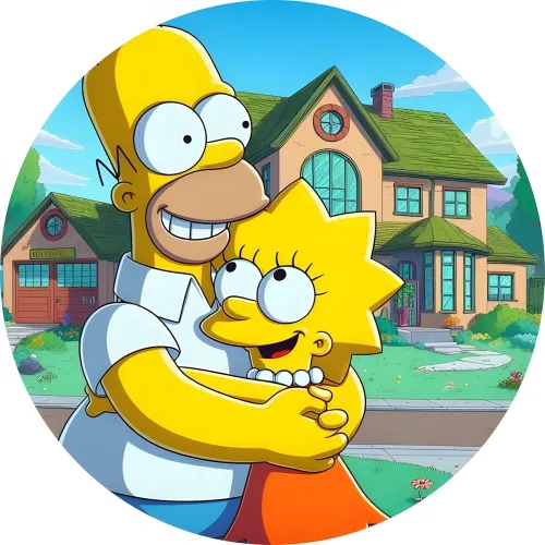 Значок Сімпсони - 19