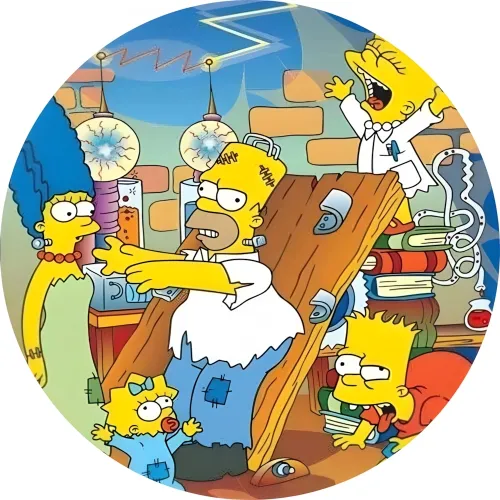 Значок Сімпсони - 22