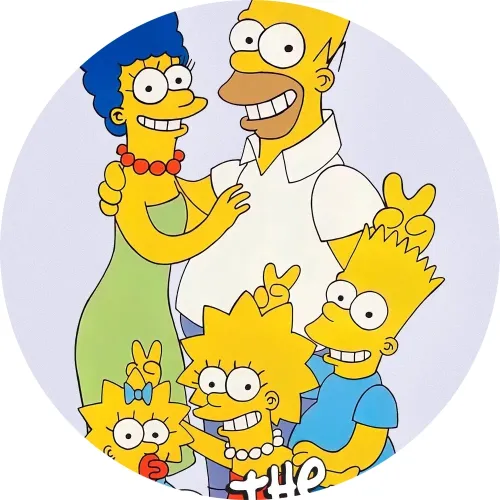 Значок Сімпсони - 23