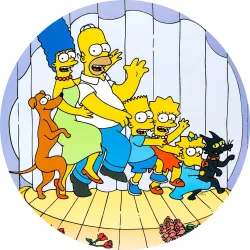 Значок Сімпсони - 24